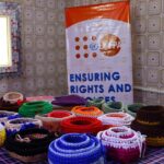 Libyan women creating handmade products